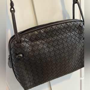 Bottega Veneta Intrecciato Nodini Crossbody Bag